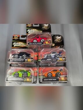 New Complete Set Jada 25 Years of Fast & Furious Small Blocks Set